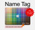 S3942 Tartan à carreaux arc-en-ciel LGBTQ Etui Coque Housse pour MacBook Pro 15″ - A1707, A1990