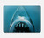 S0830 Requin blanc Etui Coque Housse pour MacBook Air 15″ (2023,2024) - A2941, A3114