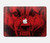 S1090 Rouge Loup Etui Coque Housse pour MacBook Air 15″ (2023,2024,2025) - A2941, A3114, A3241