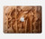 S1307 Poissons Sculpture sur bois imprimé graphique Etui Coque Housse pour MacBook Air 15″ (2023,2024,2025) - A2941, A3114, A3241 S1307 Poissons Sculpture sur bois imprimé graphique Etui Coque Housse pour MacBook Air 15″ (2023,2024,2025) - A2941, A3114, A3241