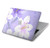S2361 Fleurs blanches Violet Etui Coque Housse pour MacBook Air 15″ (2023,2024) - A2941, A3114