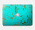 S2377 Turquoise Texture Motif imprimé Gemme Etui Coque Housse pour MacBook Air 15″ (2023,2024,2025) - A2941, A3114, A3241