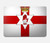 S3089 Drapeau de l'Irlande du Nord Etui Coque Housse pour MacBook Air 15″ (2023,2024,2025) - A2941, A3114, A3241 S3089 Drapeau de l'Irlande du Nord Etui Coque Housse pour MacBook Air 15″ (2023,2024,2025) - A2941, A3114, A3241