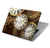 S3172 Horloge or Etui Coque Housse pour MacBook Air 15″ (2023,2024,2025) - A2941, A3114, A3241