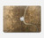 S3230 Carte de Londres millésimé Etui Coque Housse pour MacBook Air 15″ (2023,2024) - A2941, A3114