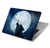S3693 Pleine lune du loup blanc sinistre Etui Coque Housse pour MacBook Air 15″ (2023,2024,2025) - A2941, A3114, A3241