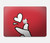 S3701 Mini signe d'amour de coeur Etui Coque Housse pour MacBook Air 15″ (2023,2024) - A2941, A3114