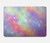 S3706 Arc-en-ciel pastel Galaxy Pink Sky Etui Coque Housse pour MacBook Air 15″ (2023,2024,2025) - A2941, A3114, A3241