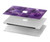 S3713 Graphique violet améthyste à quartz imprimé Etui Coque Housse pour MacBook Air 15″ (2023,2024) - A2941, A3114