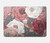 S3716 Motif floral rose Etui Coque Housse pour MacBook Air 15″ (2023,2024,2025) - A2941, A3114, A3241