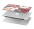 S3716 Motif floral rose Etui Coque Housse pour MacBook Air 15″ (2023,2024,2025) - A2941, A3114, A3241