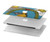 S3746 Carte de tarot le monde Etui Coque Housse pour MacBook Air 15″ (2023,2024,2025) - A2941, A3114, A3241