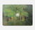 S3748 Van Gogh une ruelle dans un jardin public Etui Coque Housse pour MacBook Air 15″ (2023,2024,2025) - A2941, A3114, A3241