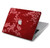 S3817 Motif de fleurs de cerisier floral rouge Etui Coque Housse pour MacBook Air 15″ (2023,2024) - A2941, A3114