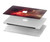 S3897 Espace nébuleuse rouge Etui Coque Housse pour MacBook Air 15″ (2023,2024) - A2941, A3114