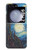 S0582 Van Gogh Starry Nights Etui Coque Housse pour Samsung Galaxy Z Flip 5