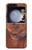 S0603 Bois imprimé graphique Etui Coque Housse pour Samsung Galaxy Z Flip 5