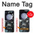 S0754 crâne soldat Etui Coque Housse pour Samsung Galaxy Z Flip 5