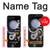 S1109 sourire pistolet Etui Coque Housse pour Samsung Galaxy Z Flip 5