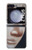 S1255 Visage du Bouddha Etui Coque Housse pour Samsung Galaxy Z Flip 5