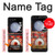 S1431 crâne de tambour Etui Coque Housse pour Samsung Galaxy Z Flip 5