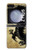 S1482 Peinture Noir dragon Etui Coque Housse pour Samsung Galaxy Z Flip 5