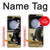 S1482 Peinture Noir dragon Etui Coque Housse pour Samsung Galaxy Z Flip 5