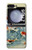S1654 Carpe Koï poisson Peinture Art Etui Coque Housse pour Samsung Galaxy Z Flip 5