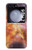 S1963 Nébuleuse Arc en ciel espace Etui Coque Housse pour Samsung Galaxy Z Flip 5