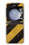 S2231 Noir et Jaune Ligne de risque rayé Etui Coque Housse pour Samsung Galaxy Z Flip 5