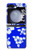 S2244 Motif Hawai Hibiscus Bleu Etui Coque Housse pour Samsung Galaxy Z Flip 5