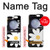 S2315 Fleurs de marguerite blanche Etui Coque Housse pour Samsung Galaxy Z Flip 5