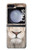 S2399 Lion Visage Etui Coque Housse pour Samsung Galaxy Z Flip 5