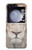 S2399 Lion Visage Etui Coque Housse pour Samsung Galaxy Z Flip 5