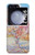 S2450 Van Gogh Fleur de Pêcher Etui Coque Housse pour Samsung Galaxy Z Flip 5