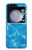 S2788 Bleu Piscine d'eau Etui Coque Housse pour Samsung Galaxy Z Flip 5