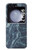 S2799 Lumière Bleu Marbre Pierre Imprimé Graphique Etui Coque Housse pour Samsung Galaxy Z Flip 5