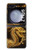 S2804 Dragon d'or imprimé chinois Etui Coque Housse pour Samsung Galaxy Z Flip 5