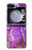 S2907 Violet Turquoise Pierre Etui Coque Housse pour Samsung Galaxy Z Flip 5