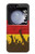 S2966 Allemagne Football Football Etui Coque Housse pour Samsung Galaxy Z Flip 5