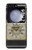 S3144 Support Antique Horloge Etui Coque Housse pour Samsung Galaxy Z Flip 5