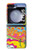 S3407 hippie Art Etui Coque Housse pour Samsung Galaxy Z Flip 5