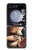 S3471 Lady hermine Leonardo da Vinci Etui Coque Housse pour Samsung Galaxy Z Flip 5