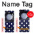 S3533 Bleu à pois Etui Coque Housse pour Samsung Galaxy Z Flip 5