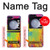 S3675 Tâche de couleur Etui Coque Housse pour Samsung Galaxy Z Flip 5