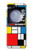 S3814 Composition de dessin au trait Piet Mondrian Etui Coque Housse pour Samsung Galaxy Z Flip 5