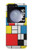 S3814 Composition de dessin au trait Piet Mondrian Etui Coque Housse pour Samsung Galaxy Z Flip 5