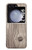 S3822 Graphique de la texture du bois imprimé Etui Coque Housse pour Samsung Galaxy Z Flip 5