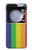 S3846 Drapeau de fierté LGBT Etui Coque Housse pour Samsung Galaxy Z Flip 5