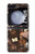 S3877 Université sombre Etui Coque Housse pour Samsung Galaxy Z Flip 5